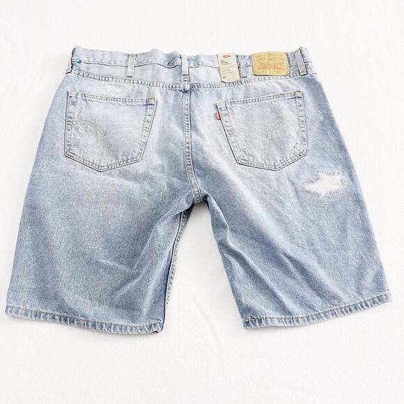 Levi's 511 Slim Shorts Men's Light Wash Denim Jean Shorts SZ42 NWT - Picture 3 of 6
